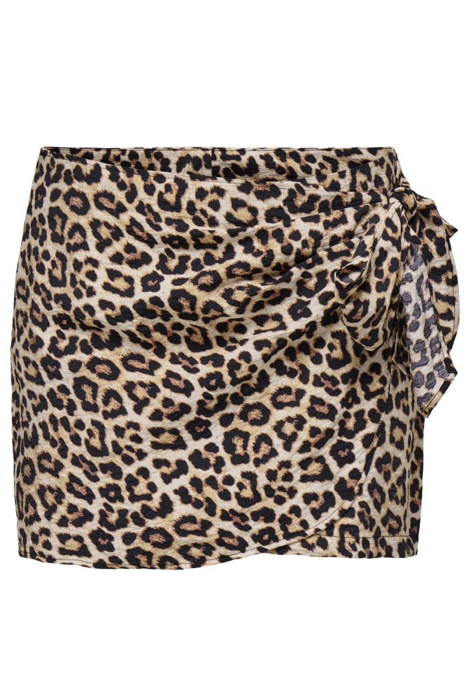 JDYTROYA LIFE MW WRAP SKORT WVN DIA 15350769 PUMICE STONE/02-25-29-NATURAL LEO
